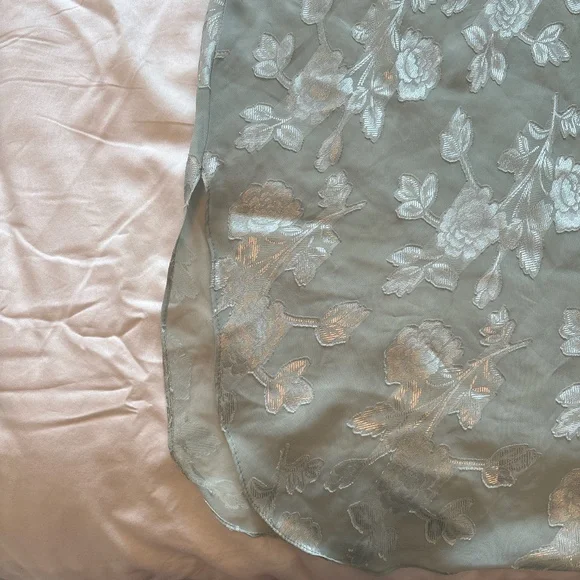 Vintage, Inner Most, Sea Foam Green Slip Dress - Picture 2 of 5